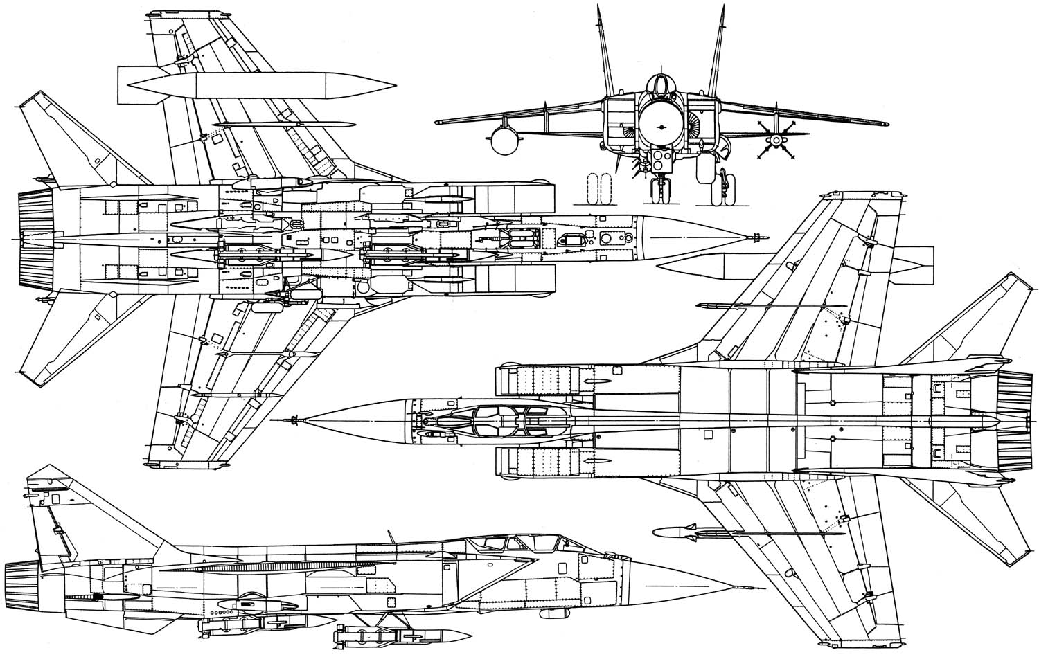 Истребитель-перехватчик МиГ-31. - Российская авиация